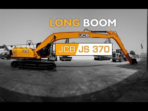 Jcb js370 long boom excavator