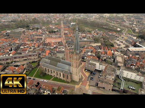 📍 Steenwijk From Above – Dutch Fortress Town at the Edge of the Weerribben