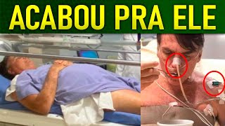 BOLSONARO SE INTERNA ÀS PRESSAS NO HOSPlTAL E ADMITE FARSA HOSPlTALAR!! TlRO DE CANHÃO NO PÉ!!!