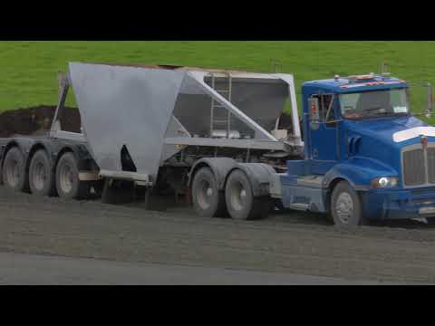 Hamilton section: building the asphalt plant at the Ruakura Interchange – August 2020