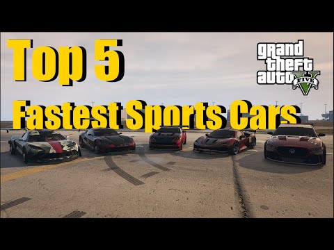 Top 5 Fastest Sports Cars In Gta 5 (2021)
