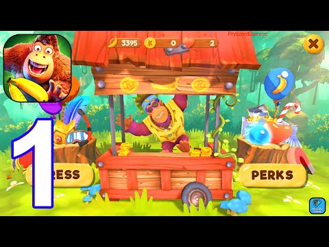 Banana Kong 2: Running Game - Gameplay Walkthrough Part 1 Tutorial New Update (Android, iOS) - YouTube