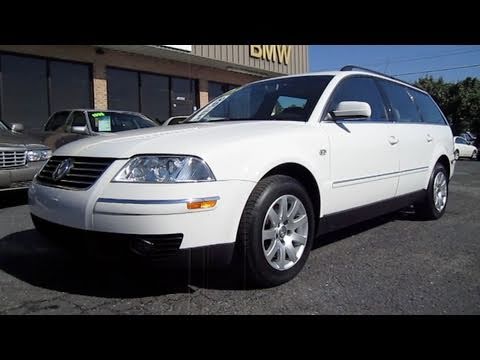Short Takes: 2003 Volkswagen Passat Wagon 1.8T (Start Up, Engine, Tour)