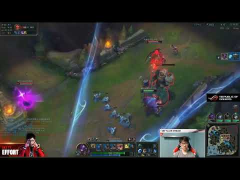 SKT Effort stream Alistar. KDA 6/2/11, Sep 20, 2018.