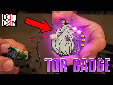 What is the TOR badge? DEF CON 30