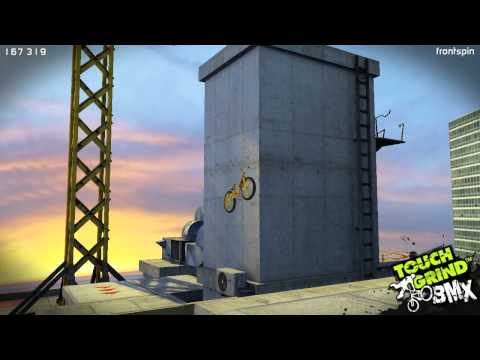 Gold medal on skyline! - Touchgrind BMX