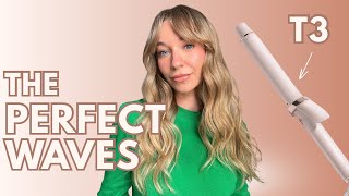 Hairstylist Reviews T3 1.25” Curling Iron | Beachy Loose Waves Tutorial