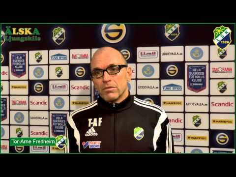 150220 Intervju med Tor Arne Fredheim inför matchen i Svenska Cupen mot Myresjö Vetlanda