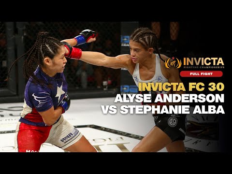 Alyse Anderson vs Stephanie Alba full fight