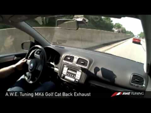 AWE Tuning VW Mk6 Golf Exhaust