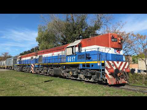 [8K] Tren de tolvas graneras de NCA con destino a General Deheza pasando por Marcos Juárez!!!!!!