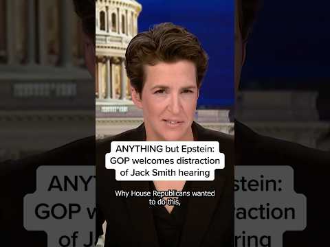 ANYTHING but Epstein: GOP welcomes distraction of Jack Smith hearing