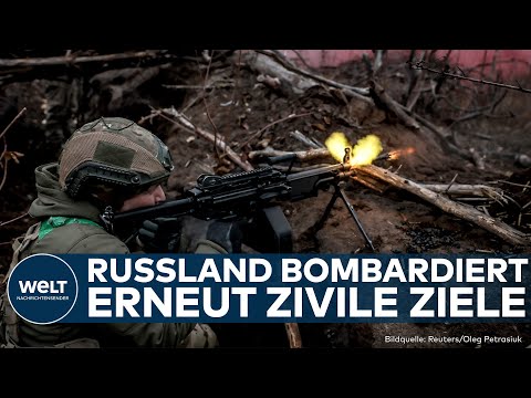 UKRAINE-KRIEG: Mehrere Tote – Russland beschießt erneut zivile Ziele und prescht in Donezk vor