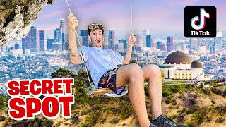 Finding SECRET TikTok Spots in my City! **HIDDEN GEMS**