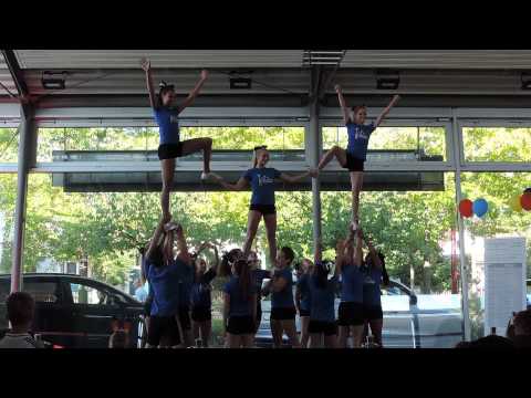 Cheer InMotion Augsburg @ Public Viewing WM 26.06.2014 - Wagner Gersthofen