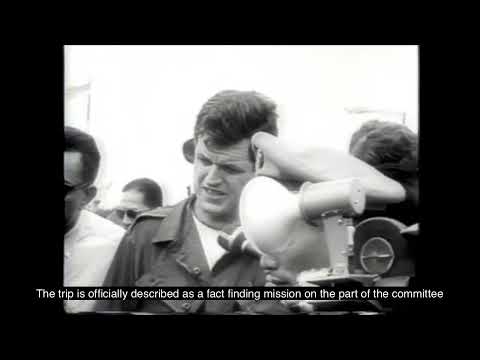 Senator Edward Kennedy Visits Vietnam Refugee Camps, 1965 | Universal Newsreel