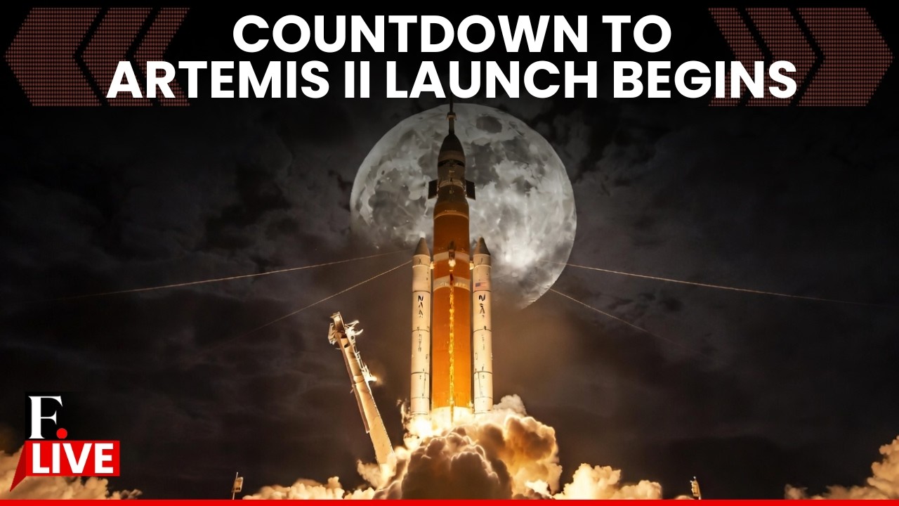 Moon Mission LIVE: Countdown Begins For NASA's Artemis II Launch from Kennedy Space Center