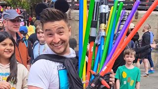 I GAVE AWAY FREE LIGHTSABERS!