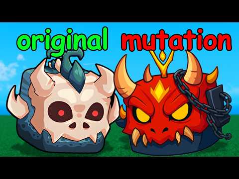 Original Blox Fruits vs Their Mutations