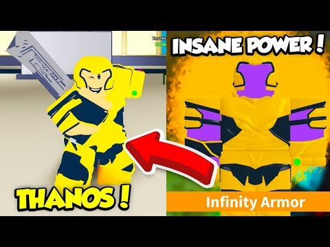 I Unlocked The Infinity Armor And Infinity Gauntlet In -