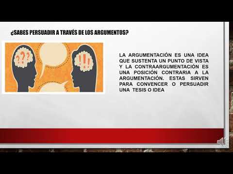 Argumentación y contraargumentación