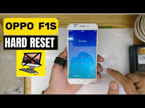 Oppo F1s Hard Reset Without PC Pattern Lock Remove