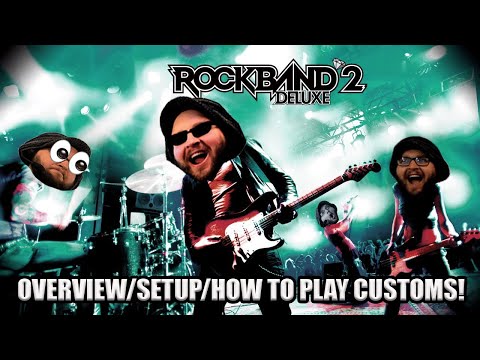ROCK BAND 2 DELUXE ~ How To Set It Up/Play Custom Songs on RPCS3!