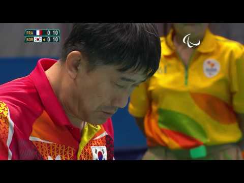 Table Tennis | Men's Team - Class 1/2 France v Republic of Korea Gold | Rio 2016 Paralympic Games