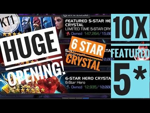 Massive Featured 5 Star Crystal Opening! + 6 Star Crystal To Top It Off!