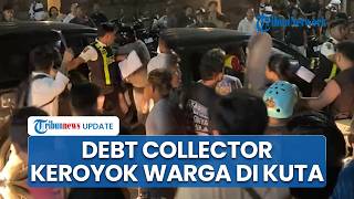 Aksi Brutal Oknum Debt Collector di Kuta Bali, Picu Pengeroyokan dan Hancurkan Mobil