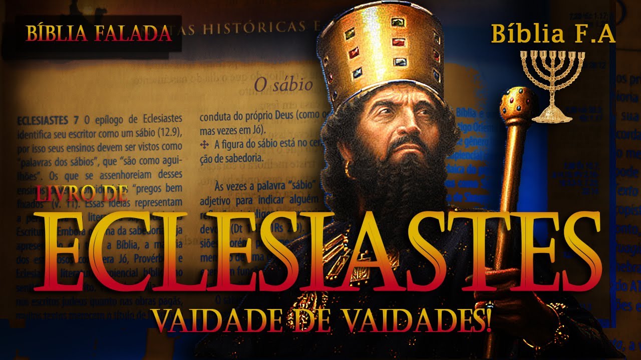 Livro de Eclesiastes, confie reverentemente em Deus. bíblia falada