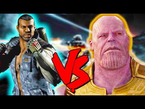 Jax Vs Thanos Army - Epic Battle - Mortal Kombat Costume Skin Mod