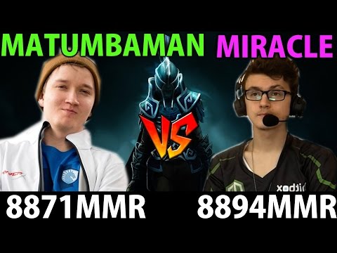 Matumbaman [Phantom Assassin] vs Miracle [Tinker]- Dota 2: Stifling Dagger 1 Hit- KO