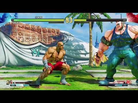 Street Fighter® V Champion Edition (PS4) - Sagat vs. Abigail