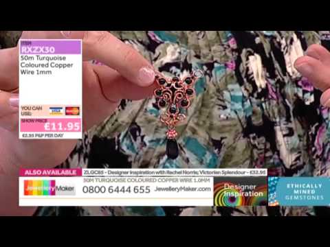 Wire Work with Rachel Norris - JewelleryMaker DI LIVE 08/08/15