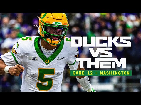 Ducks vs Them | 2025 Oregon Football Game 12 | “Love Over Hate”
