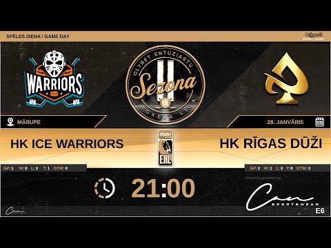 2022 01 28 HK Ice Warriors - HK Rīgas Dūži