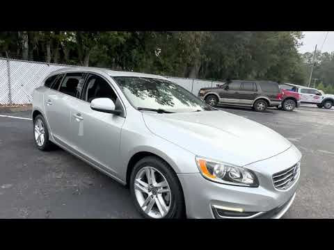 2015 Volvo V60 T5 Drive-E Premier Wagon Silver