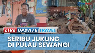 Ketua Pokdarwis Pulau Sewangi Promosikan Kampung Seribu Jukung, Sentra Pembuatan Kapal Tradisional