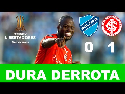BOLÍVAR NO LOGRÓ ROMPER LA DEFENSA DE INTER| BOLÍVAR 0-1 INTERNACIONAL | COPA LIBERTADORES 2023
