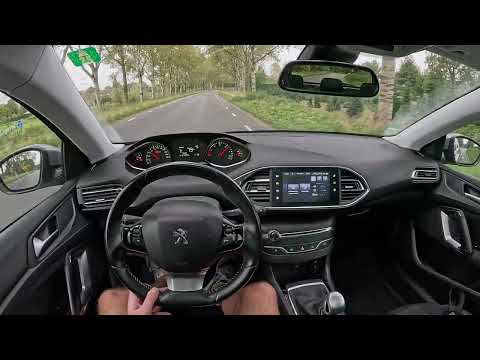 Peugeot 308 SW 1.6 BlueHDI Blue Lease Exc Pack - POV Drive (4k Video + Binaural audio)