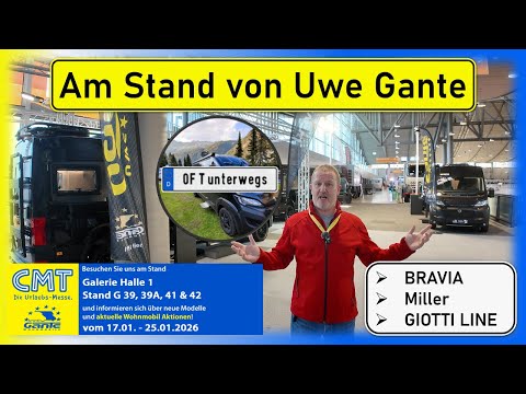 CMT 2026! BRAVIA Swan, Miller & GIOTTILINE at the Uwe Gante stand - a brief overview