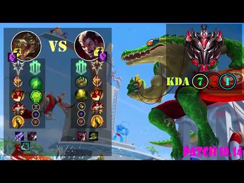 RENEKTON vs DARIUS TOP LANE - PATCH 10.14
