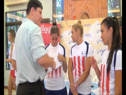 Presentación del Equipo Nacional de Tenis para la Fed Cup de Colombia