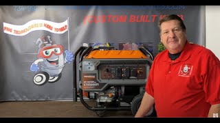 Generac XT8500EFI  - Conversion video from gas to Propane & Natural Gas