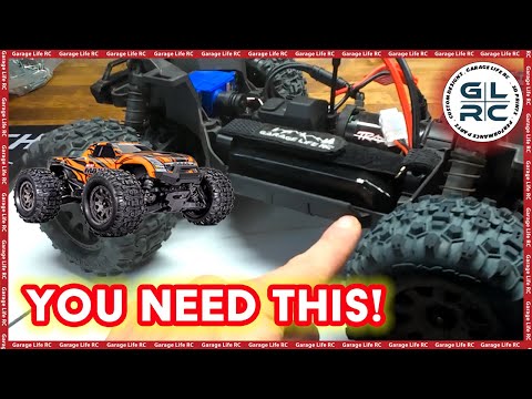 Traxxas Mini Maxx Fixes: How to use bigger batteries!
