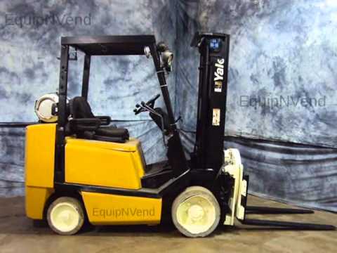 For Sale: 1994 Yale GLC060 w/ Rotating Forks 6000 Lb Capacity Gas/LPG Forklift Lift Truck