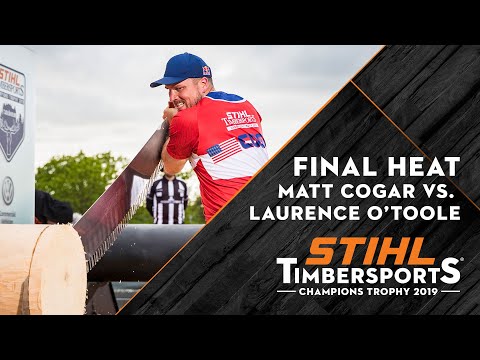 Final Heat // Kungsbacka (SWE) 2019 // STIHL TIMBERSPORTS® Champions Trophy