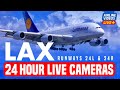 LIVE 24 7 LAX Airport Action Runways 24L 24R LIVE Plane Spotting With ATC