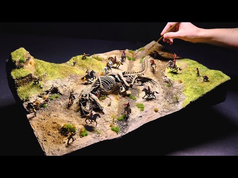 Two Armies Fight Over Dinosaur Bones